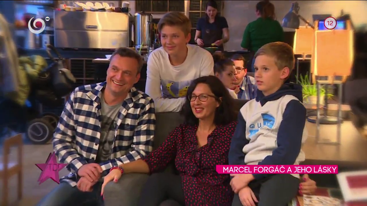 Marcel Forgáč ukázal svoju manželku aj deti